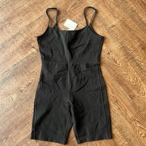 Jumpsuit With Shorts Black Sz M NWT